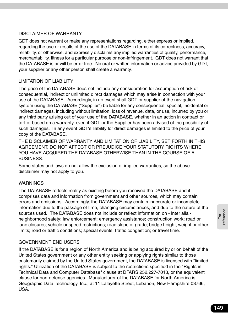 Eclipse - Fujitsu Ten AVN6600 User Manual | Page 149 / 163