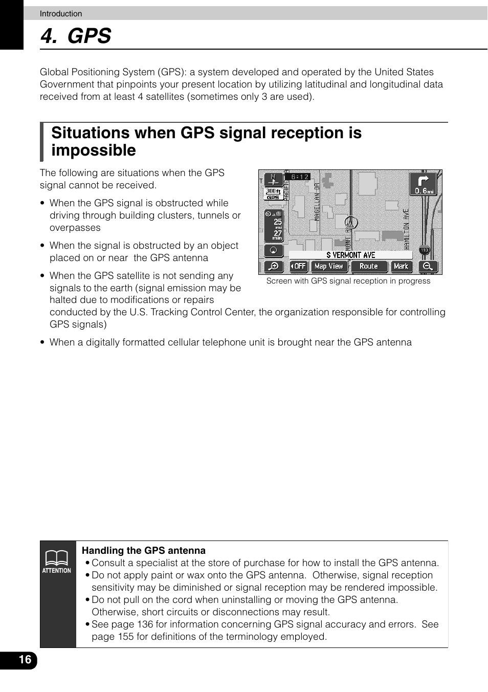 Situations when gps signal reception is impossible | Eclipse - Fujitsu Ten AVN6600 User Manual | Page 16 / 163