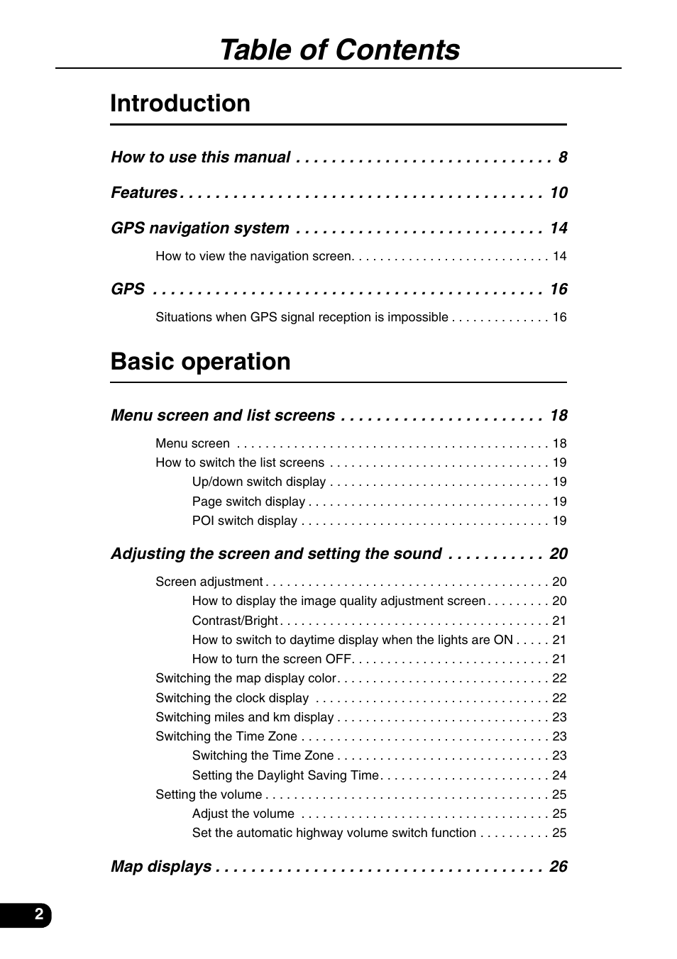 Eclipse - Fujitsu Ten AVN6600 User Manual | Page 2 / 163