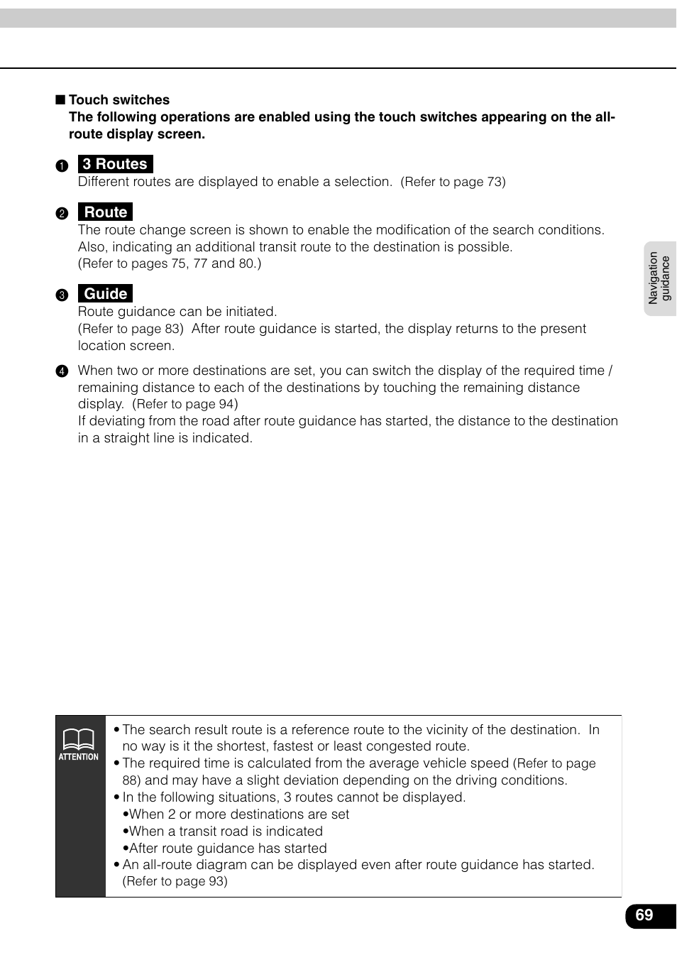 Eclipse - Fujitsu Ten AVN6600 User Manual | Page 69 / 163