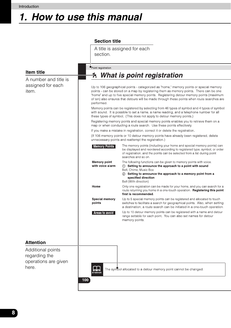 How to use this manual | Eclipse - Fujitsu Ten AVN6600 User Manual | Page 8 / 163