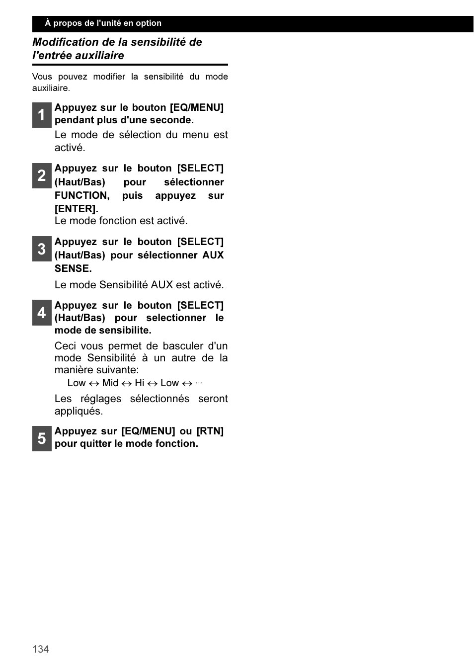 Eclipse - Fujitsu Ten CD3100 User Manual | Page 134 / 215