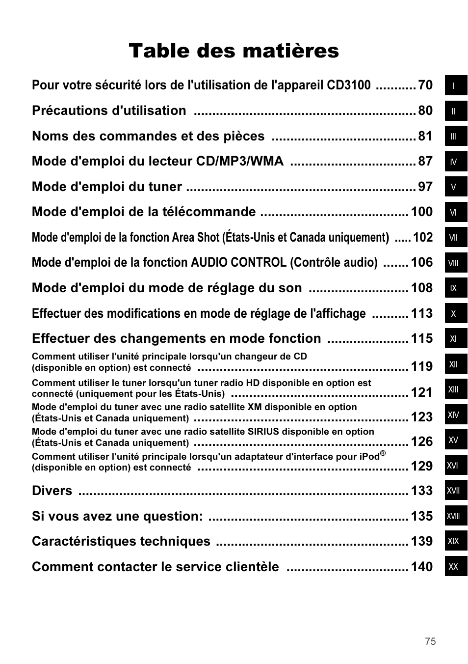 Eclipse - Fujitsu Ten CD3100 User Manual | Page 75 / 215