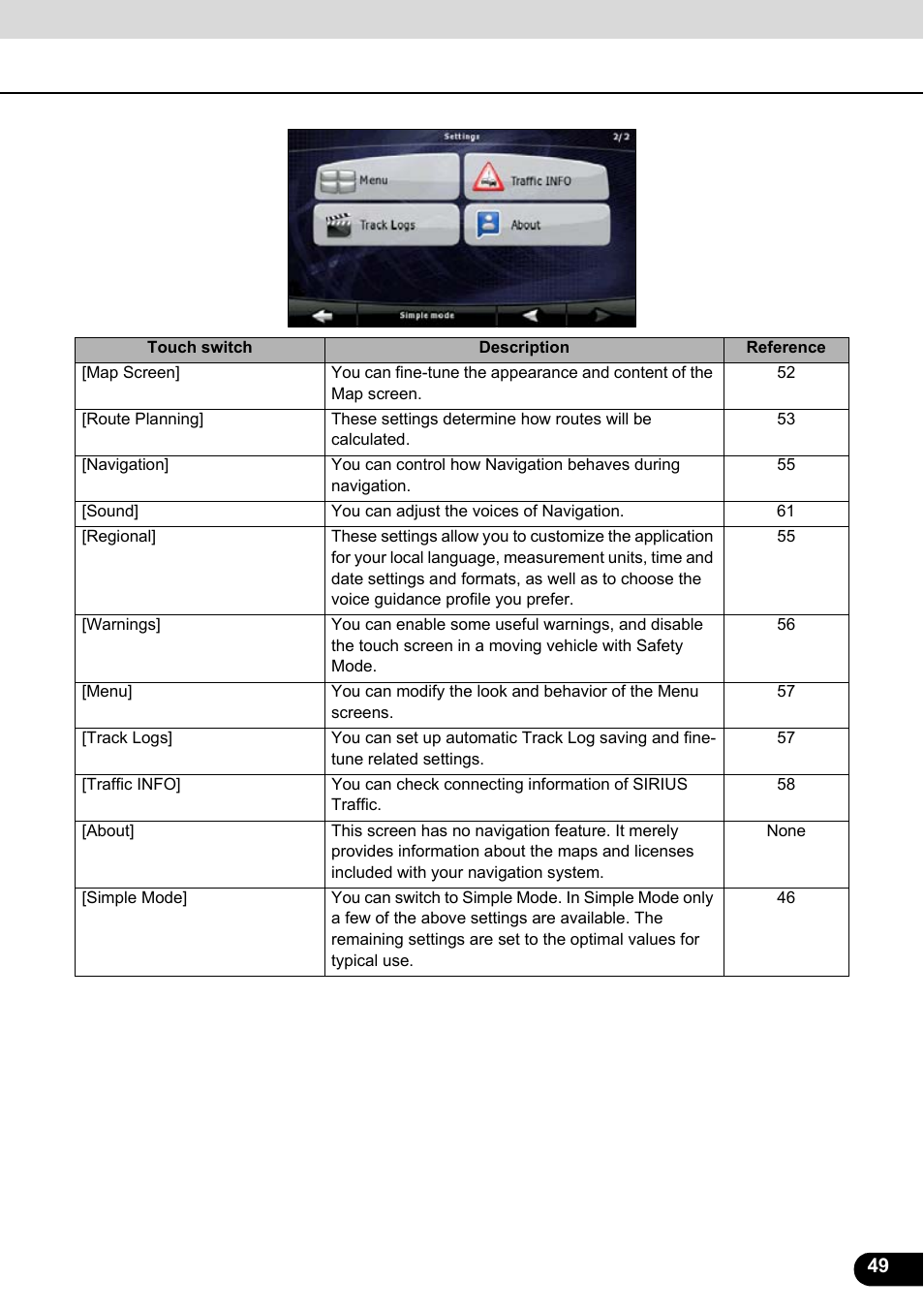 Eclipse - Fujitsu Ten ECLIPSE AVN726E User Manual | Page 51 / 230
