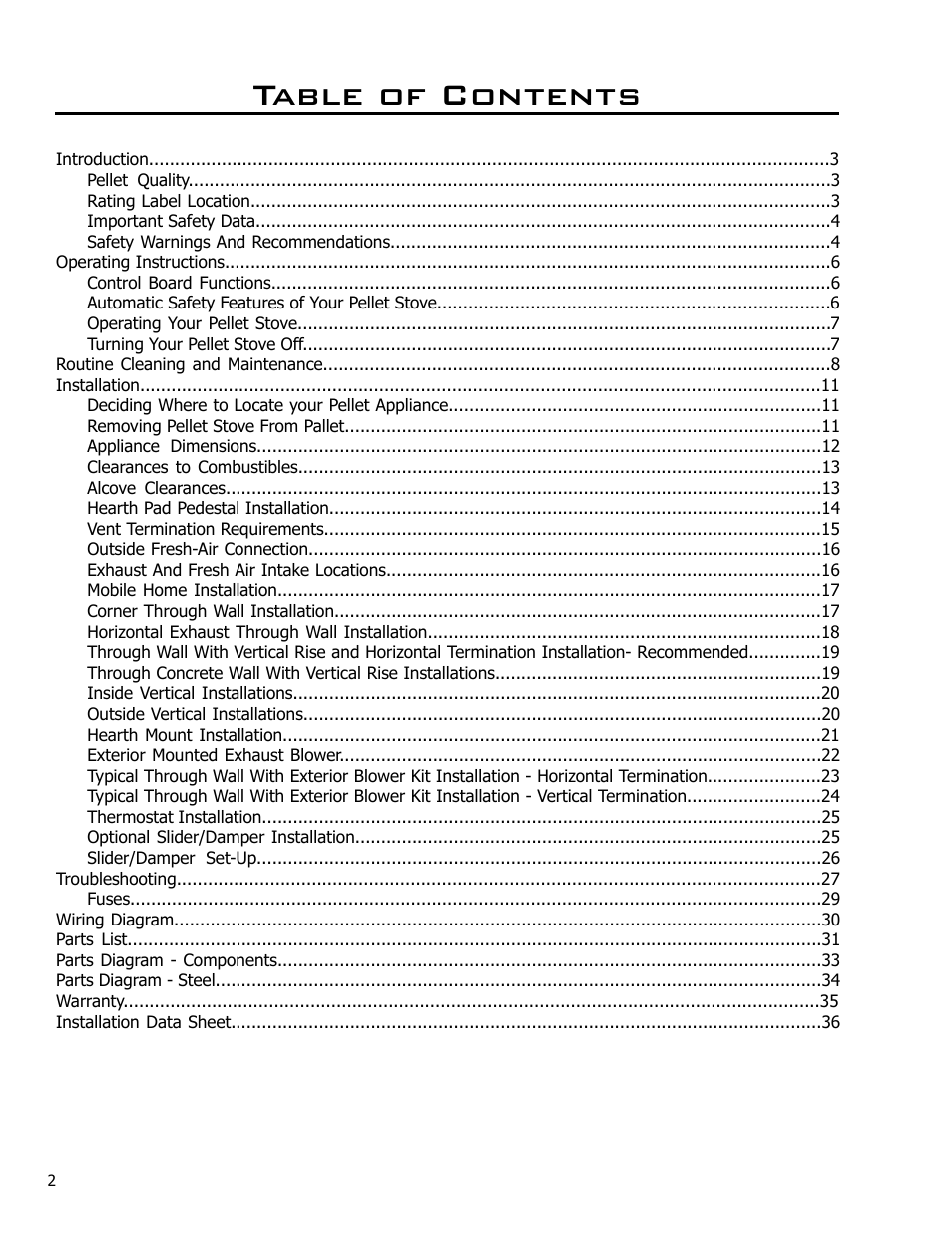 Enviro C-10825 User Manual | Page 2 / 36