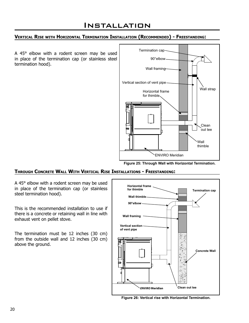 Installation | Enviro Meridian User Manual | Page 20 / 44