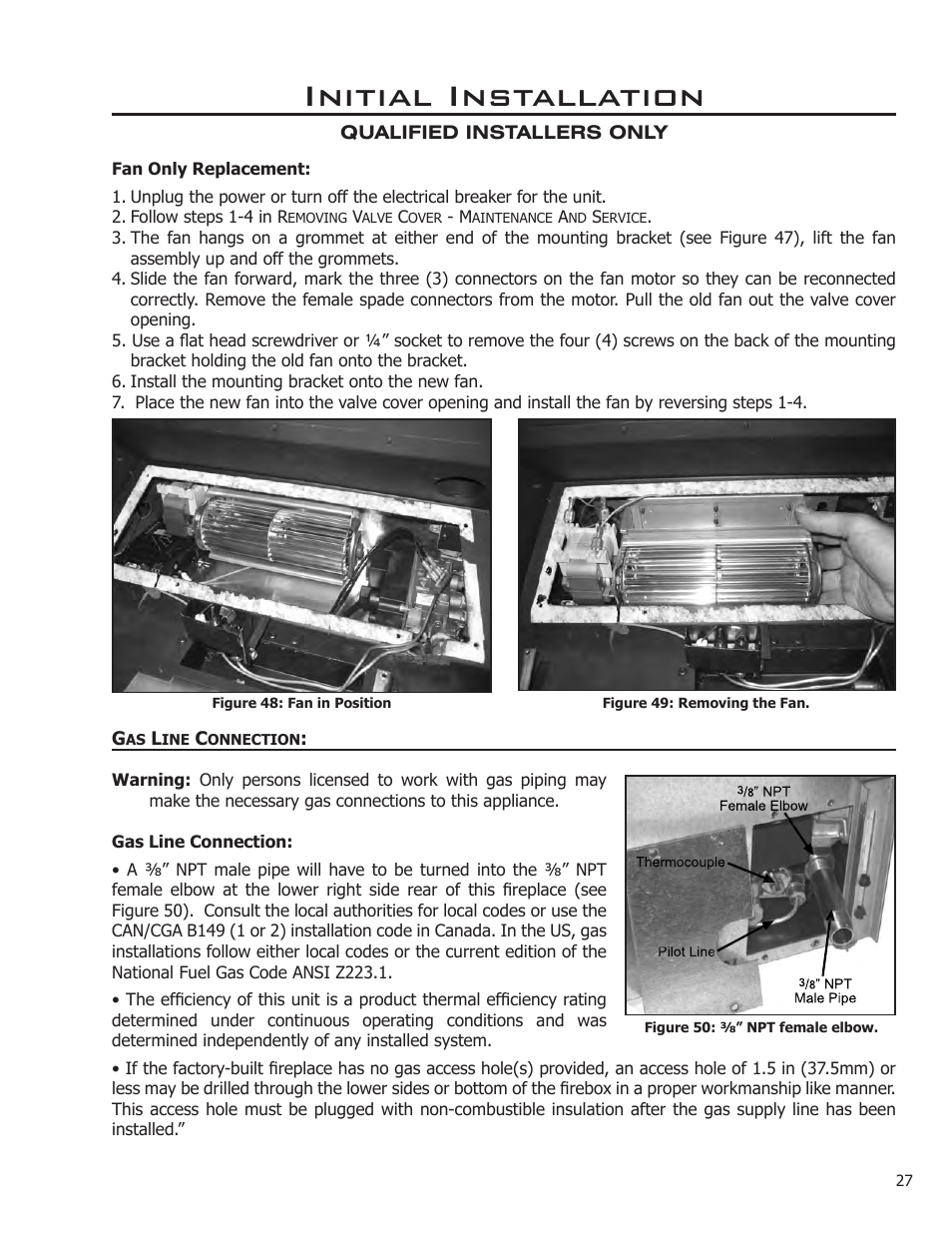 Initial installation | Enviro Sonnet C-11253 User Manual | Page 27 / 48
