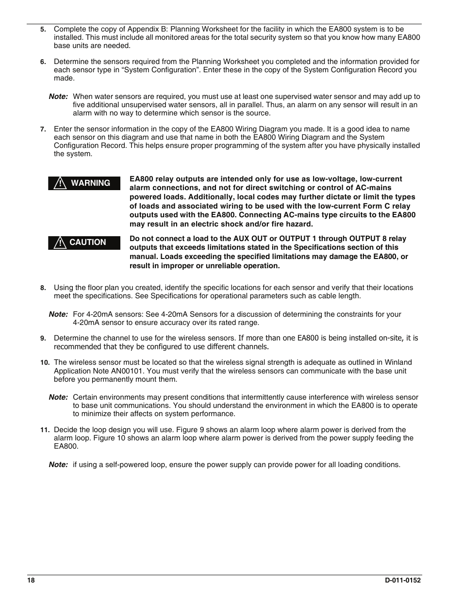 Enviro EA800 User Manual | Page 22 / 98