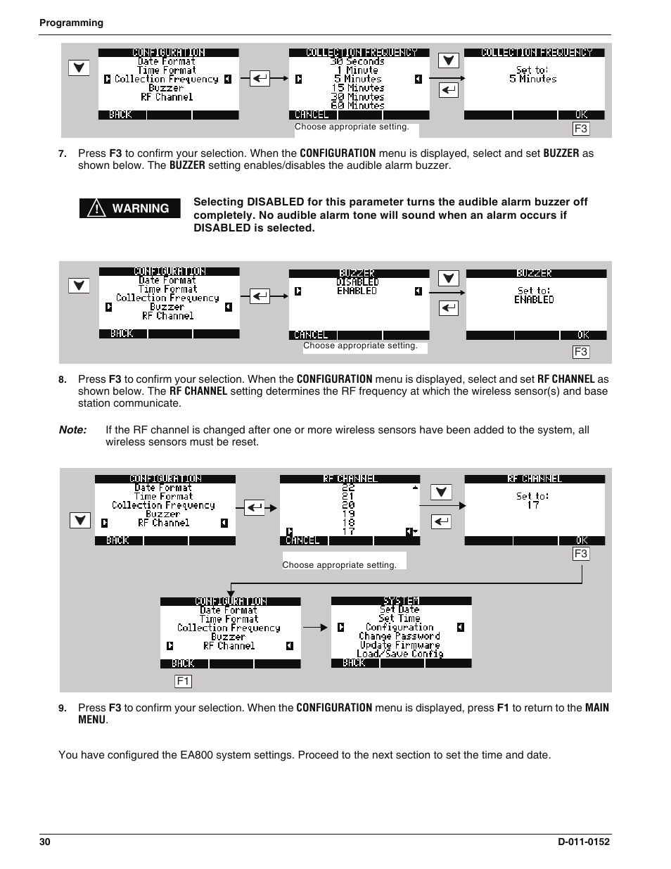Enviro EA800 User Manual | Page 34 / 98