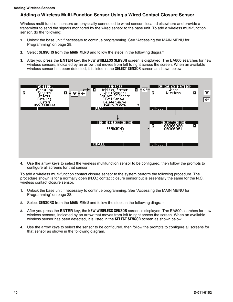Enviro EA800 User Manual | Page 44 / 98