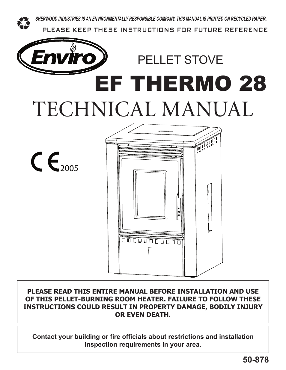 Enviro EF THERMO 28 User Manual | 27 pages