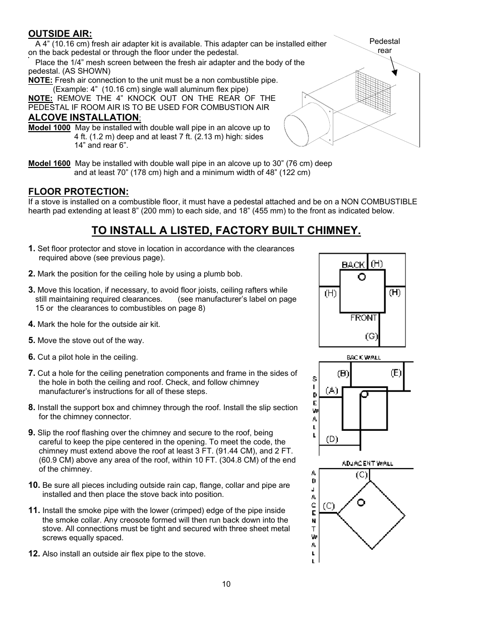 Enviro ENVIROFIRE 1600 User Manual | Page 10 / 19