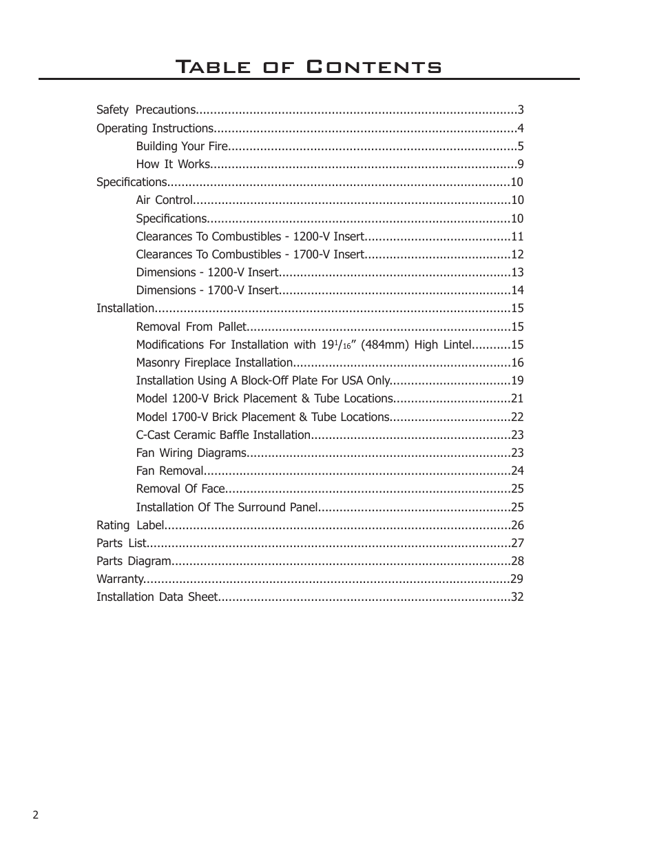 Enviro Venice User Manual | Page 2 / 32