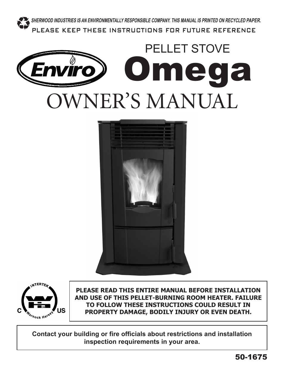 Enviro C-11256 User Manual | 16 pages