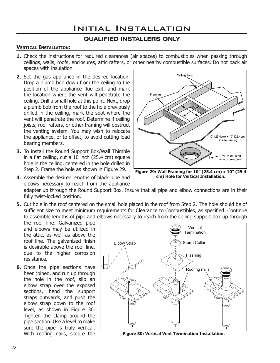 Initial installation | Enviro EG40-070 User Manual | Page 22 / 36