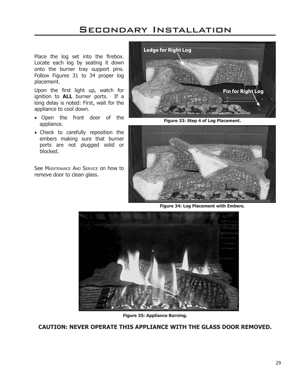 Secondary installation | Enviro EG40-070 User Manual | Page 29 / 36