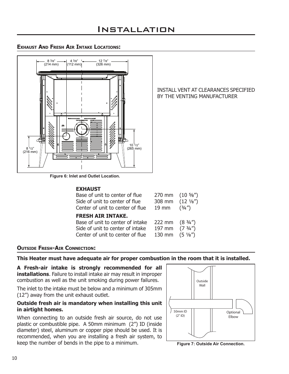 Installation | Enviro WINDSOR 50-1578 User Manual | Page 10 / 31