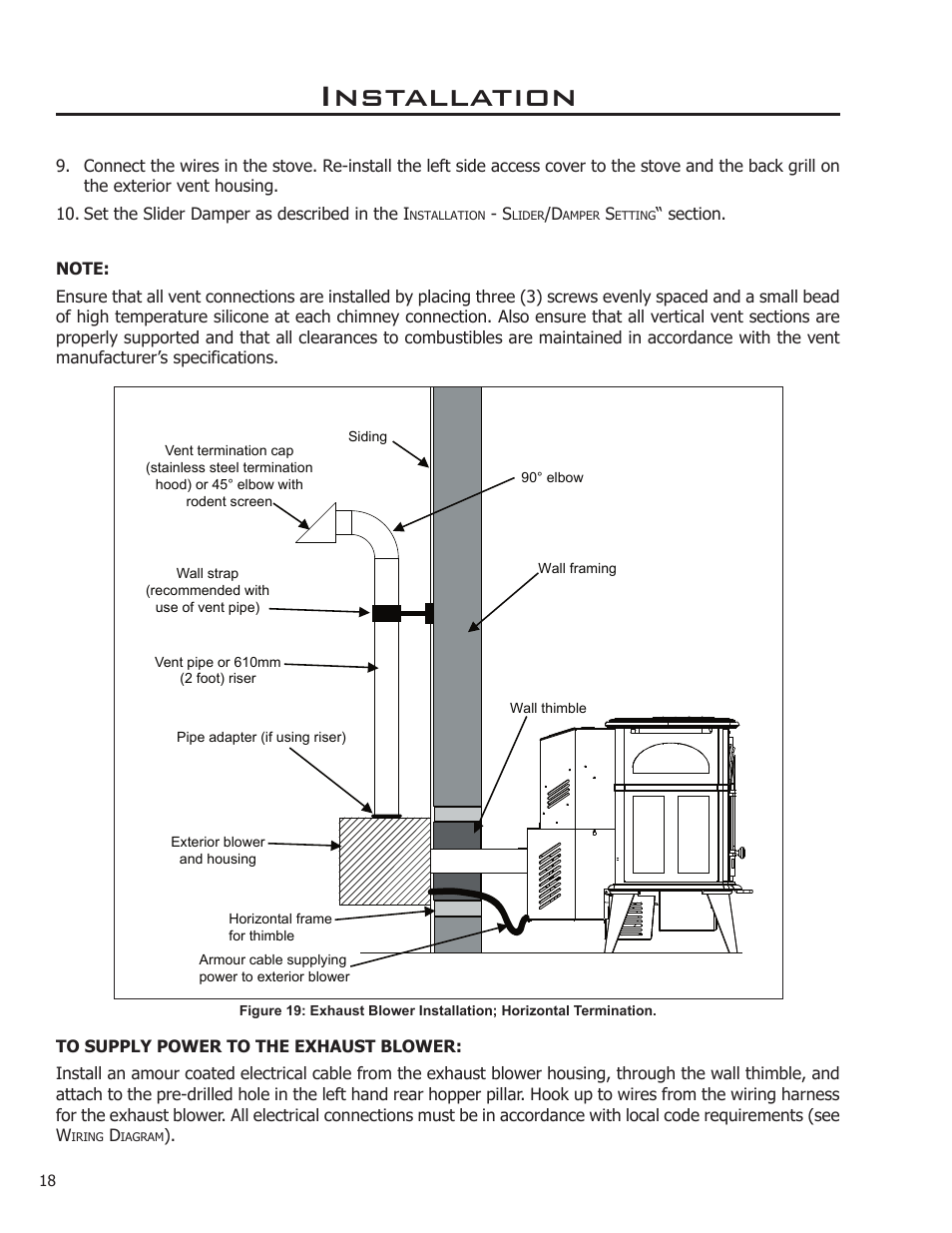 Installation | Enviro WINDSOR 50-1578 User Manual | Page 18 / 31