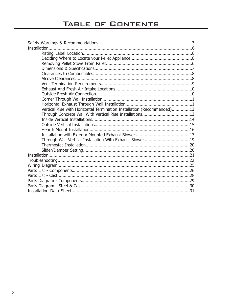 Enviro WINDSOR 50-1578 User Manual | Page 2 / 31