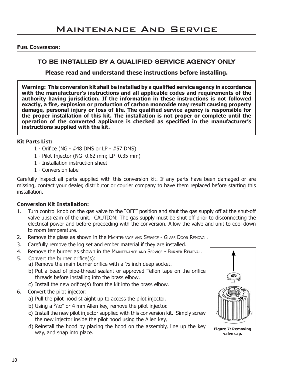 Maintenance and service | Enviro Ascot User Manual | Page 10 / 40