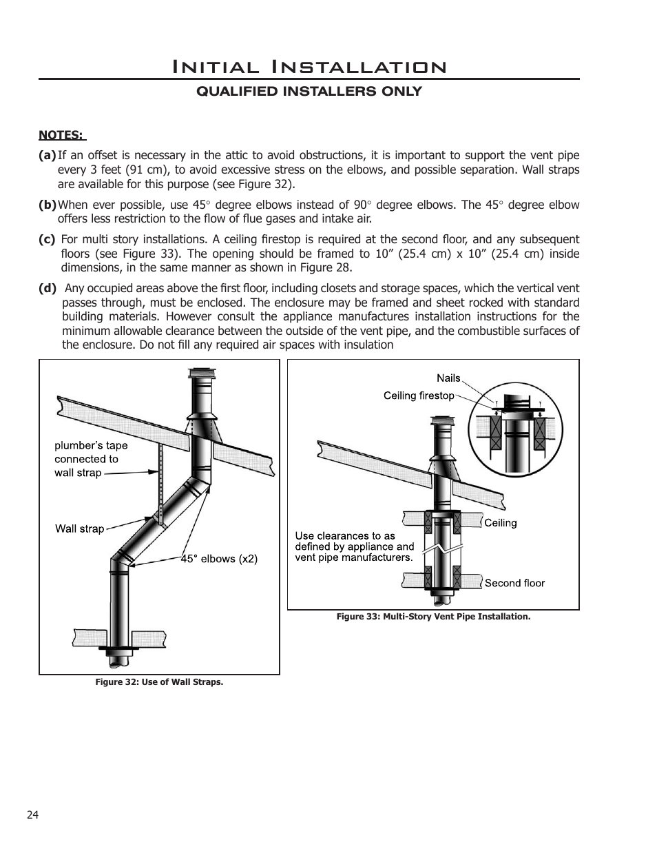 Initial installation | Enviro Ascot User Manual | Page 24 / 40