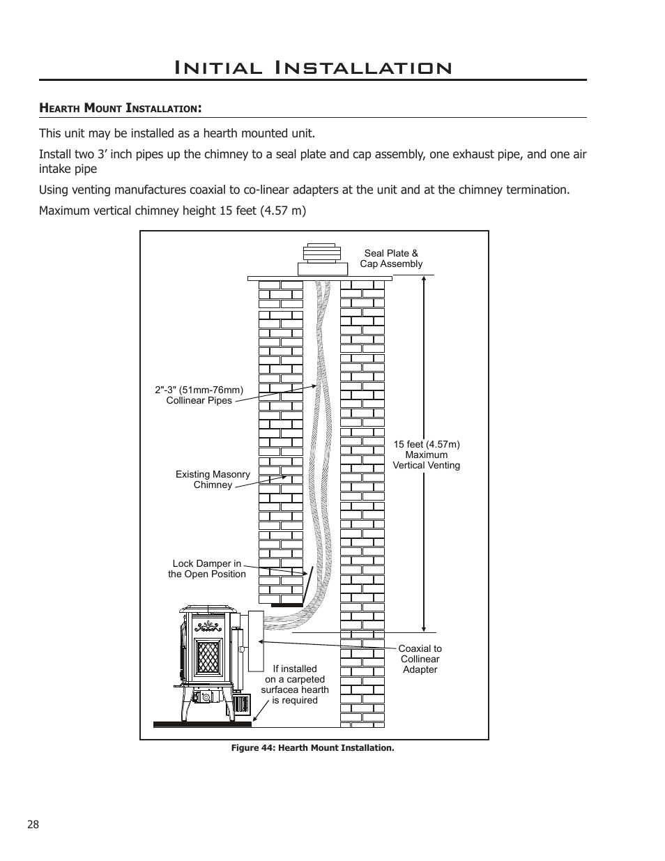 Initial installation | Enviro Ascot User Manual | Page 28 / 40