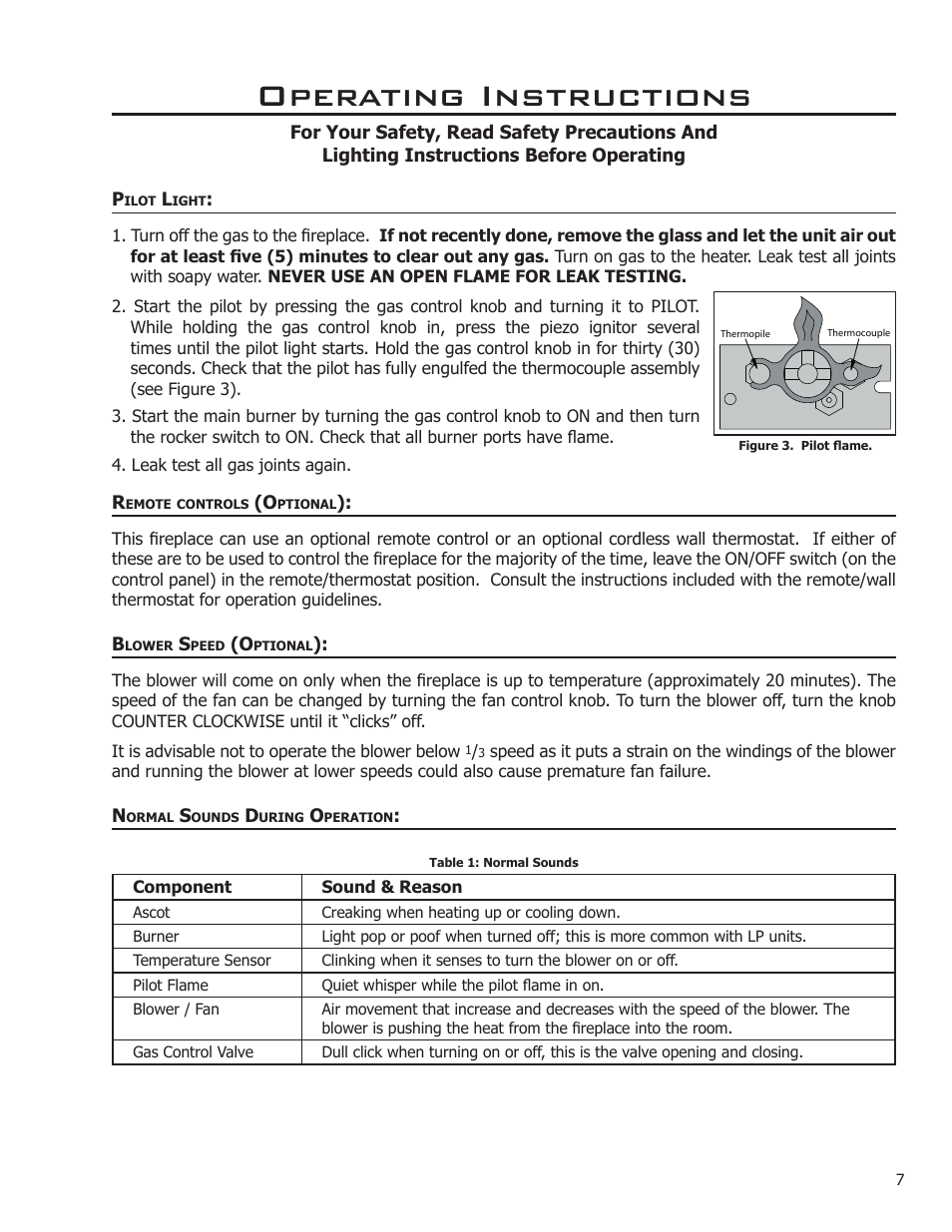 Operating instructions | Enviro Ascot User Manual | Page 7 / 40