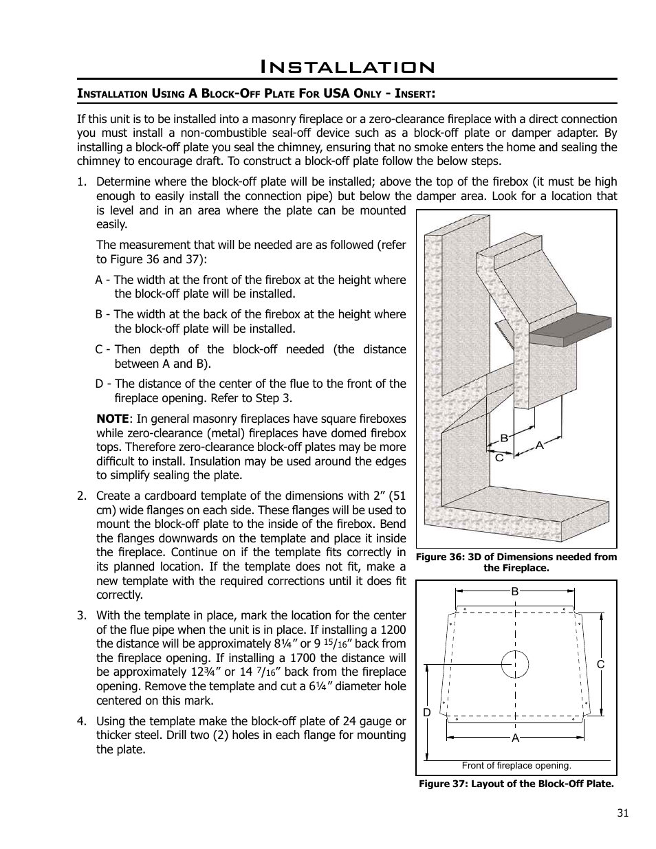 Installation | Enviro KODIAK 1200 User Manual | Page 31 / 48