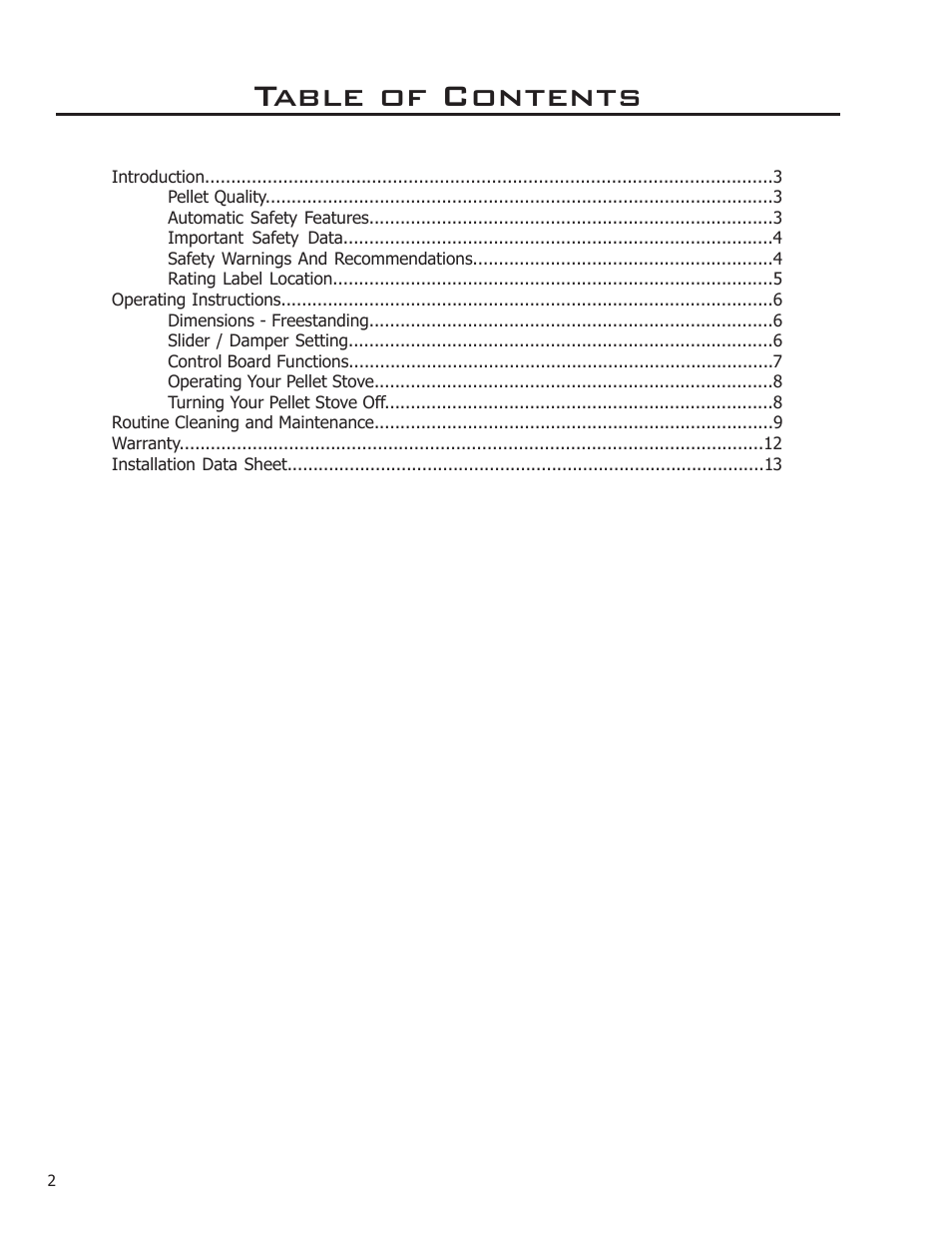 Enviro Empress User Manual | Page 2 / 13