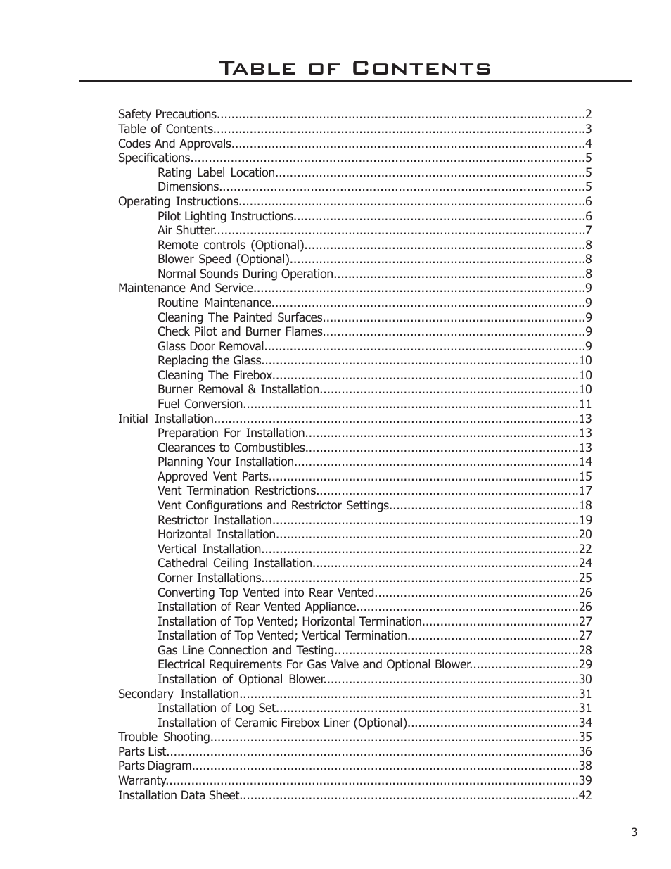 Enviro ENVIRO User Manual | Page 3 / 42