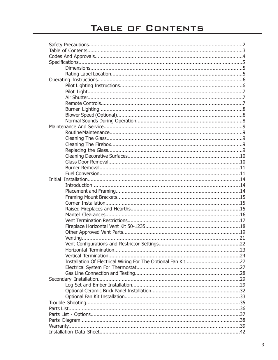 Enviro C-11275 User Manual | Page 3 / 42