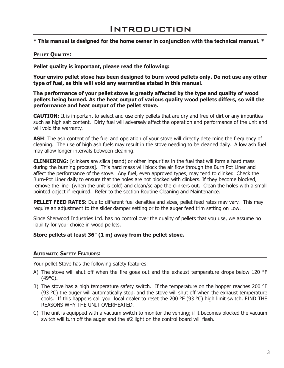 Introduction | Enviro C-11112 User Manual | Page 3 / 14