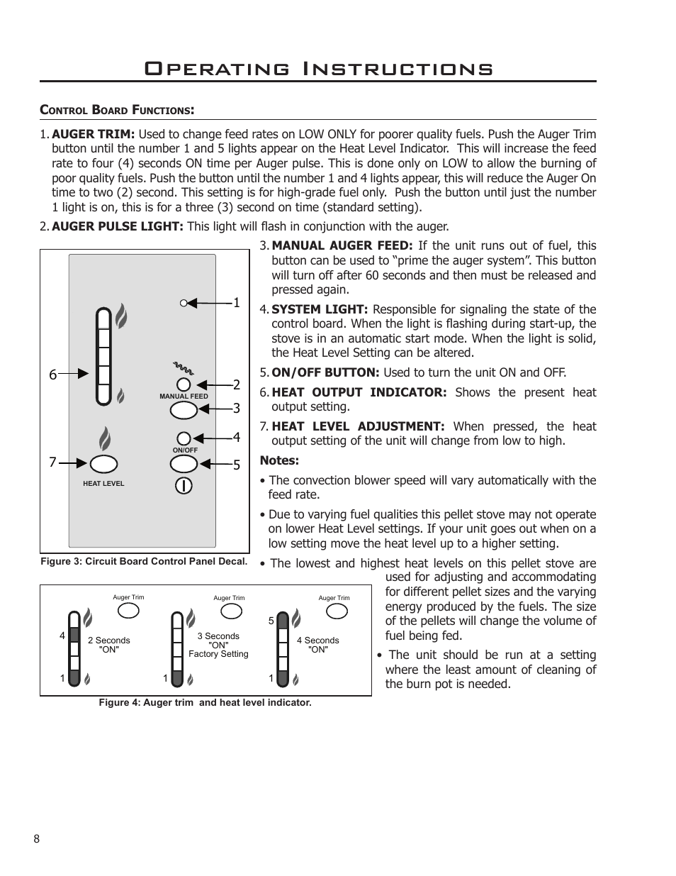 Operating instructions | Enviro C-11112 User Manual | Page 8 / 14