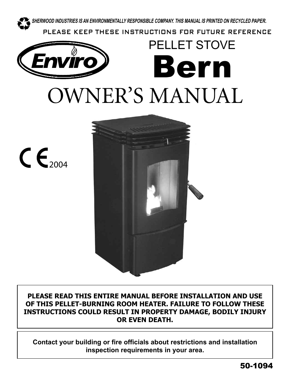 Enviro BERN C-10629 User Manual | 14 pages