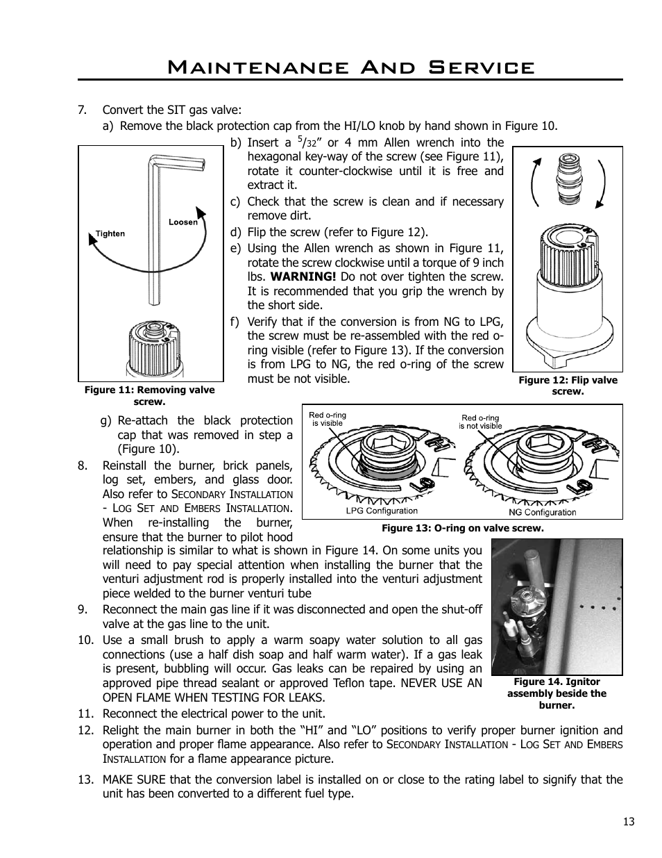 Maintenance and service | Enviro DV42DX User Manual | Page 13 / 42