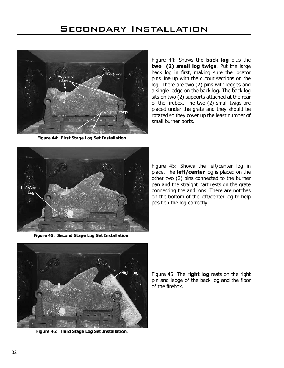 Secondary installation | Enviro DV42DX User Manual | Page 32 / 42