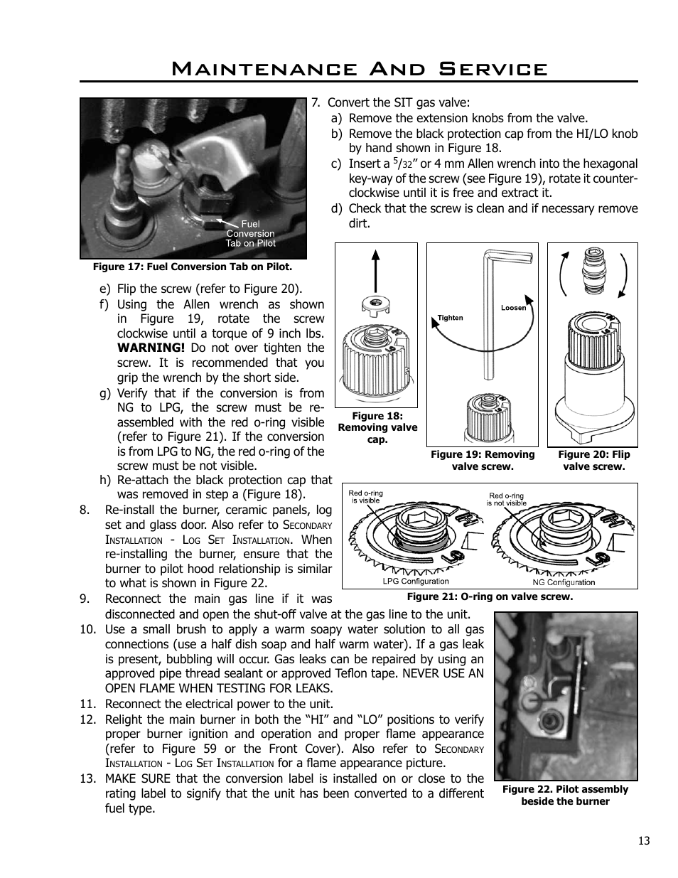 Maintenance and service | Enviro Cara User Manual | Page 13 / 46