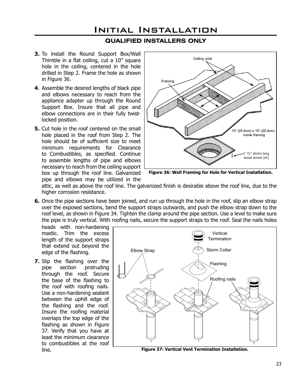 Initial installation | Enviro Cara User Manual | Page 23 / 46