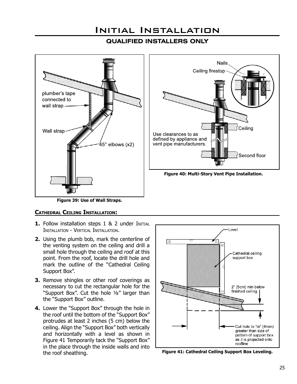 Initial installation | Enviro Cara User Manual | Page 25 / 46