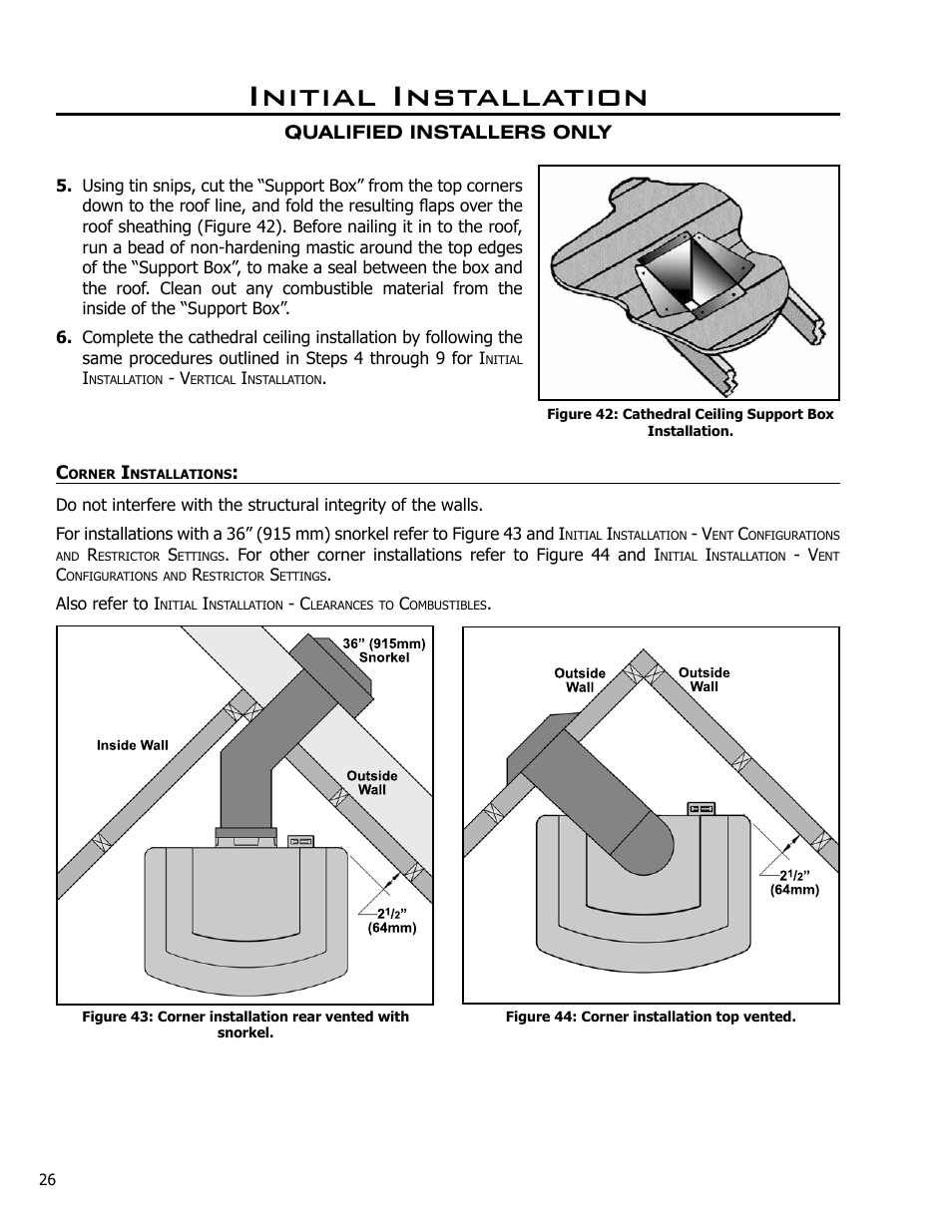 Initial installation | Enviro Cara User Manual | Page 26 / 46