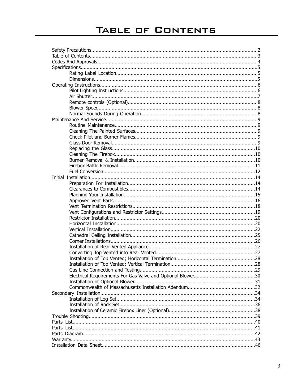 Enviro Cara User Manual | Page 3 / 46