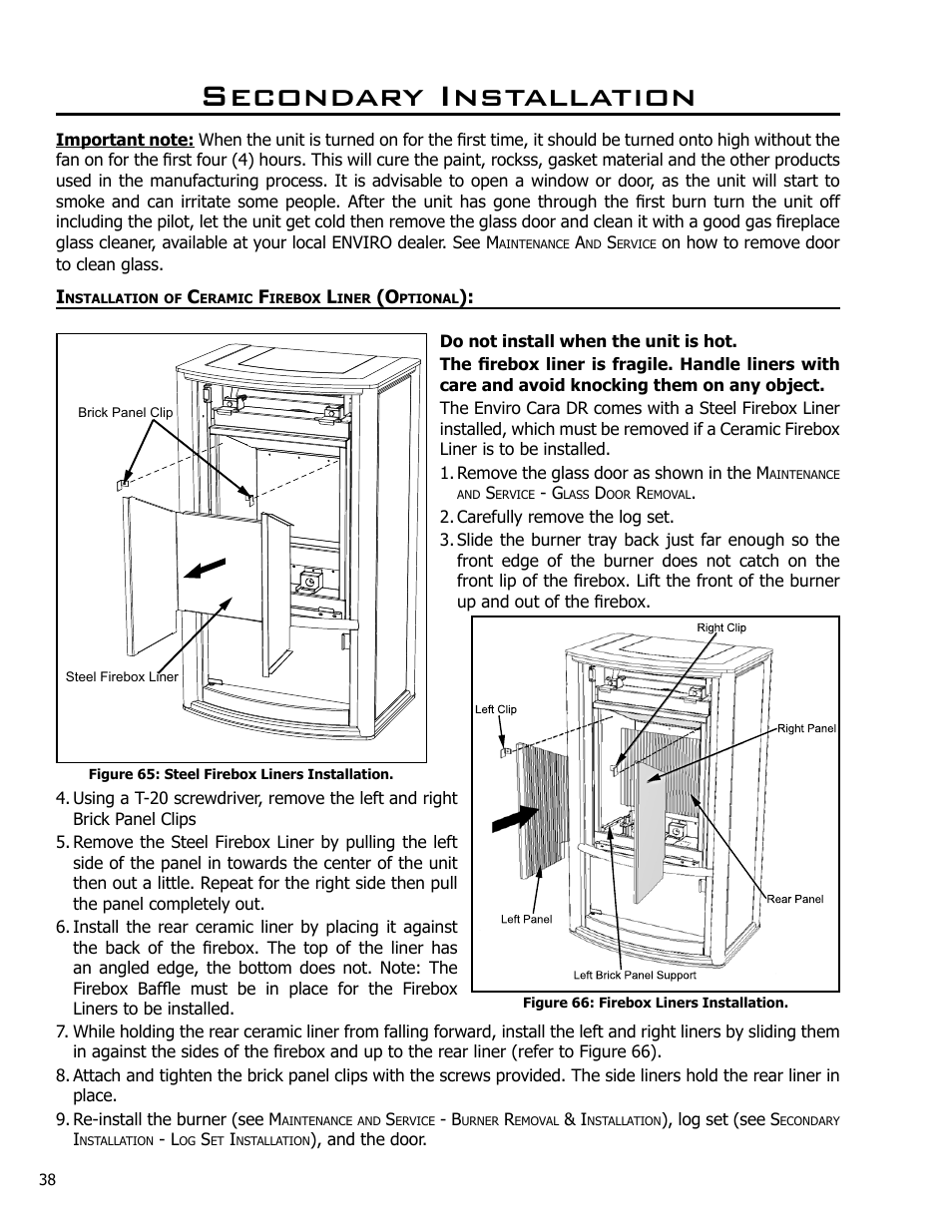 C-11499 instruction cara owner's manual4, Secondary installation | Enviro Cara User Manual | Page 38 / 46