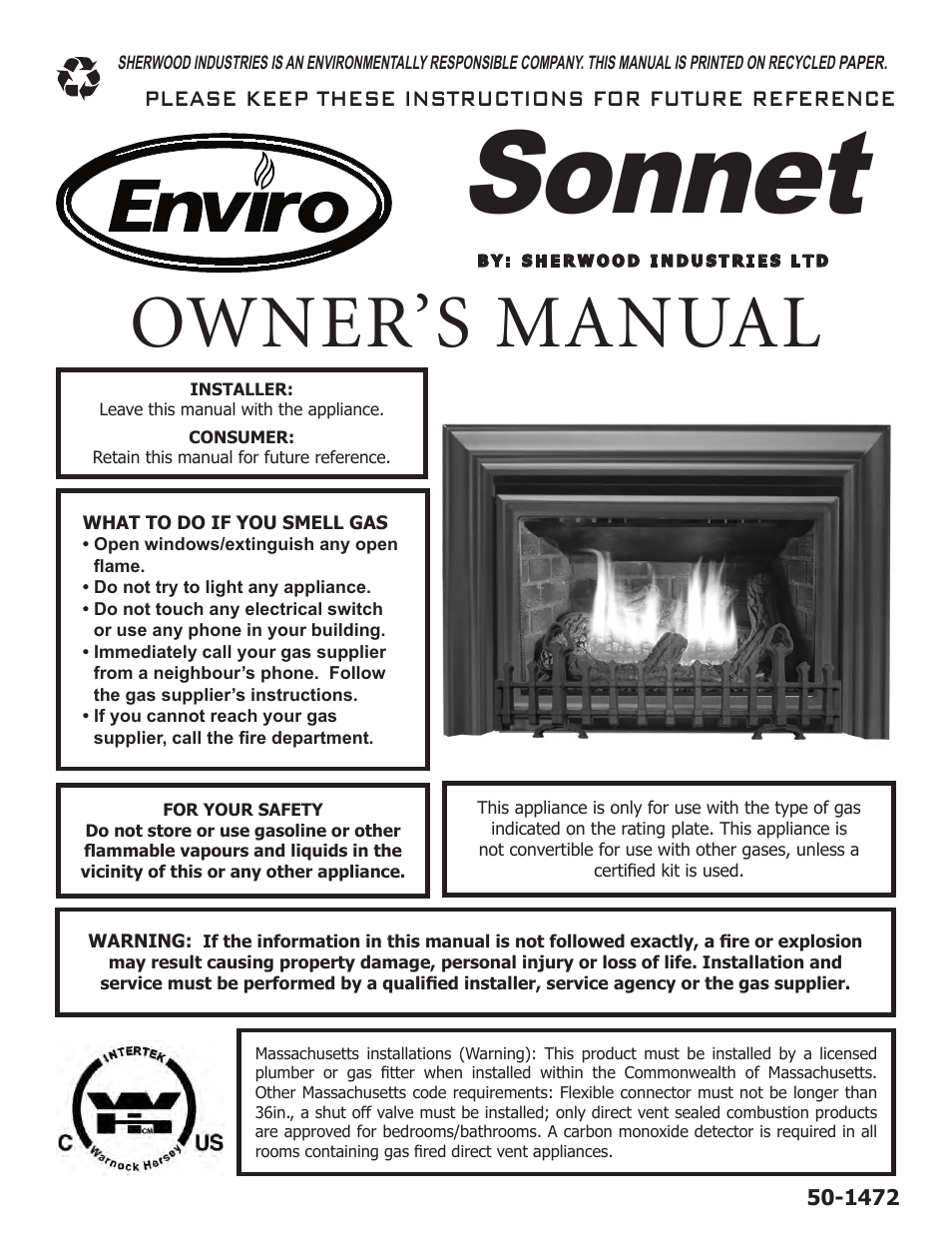 Enviro C-11089 User Manual | 44 pages