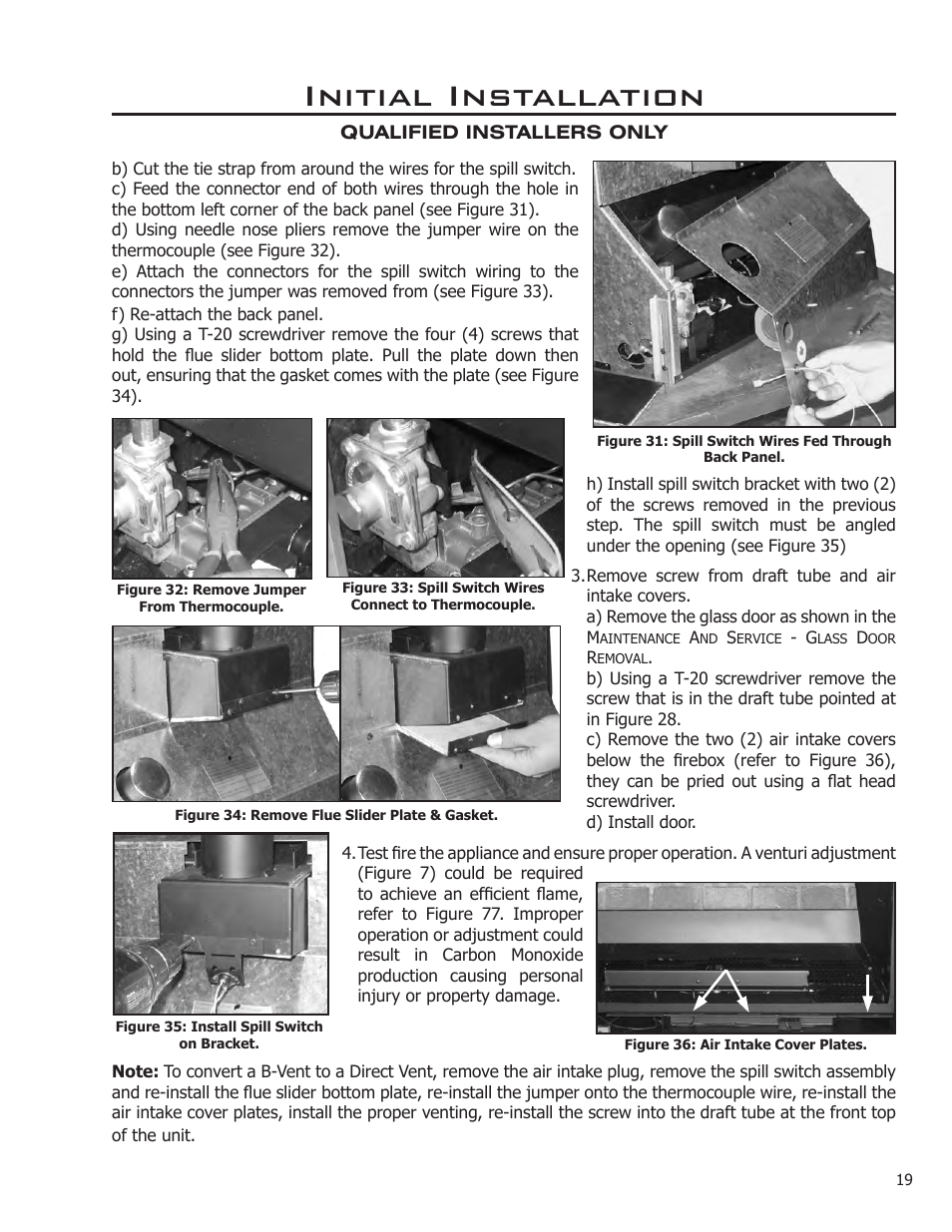 Initial installation | Enviro C-11089 User Manual | Page 19 / 44