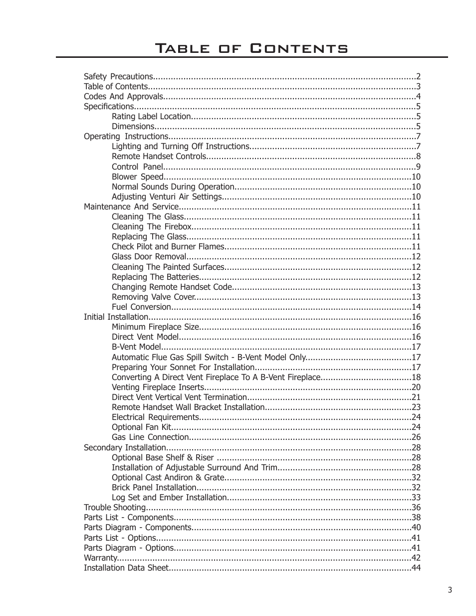 Enviro C-11089 User Manual | Page 3 / 44