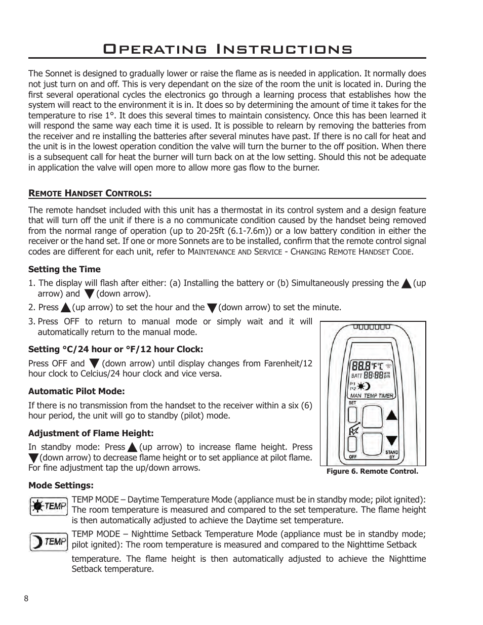 Operating instructions | Enviro C-11089 User Manual | Page 8 / 44