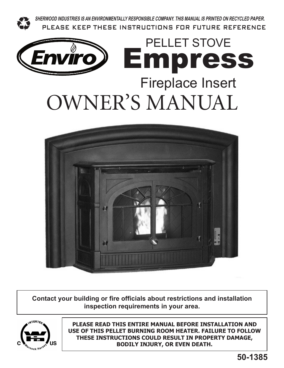 Enviro C-10969 User Manual | 12 pages