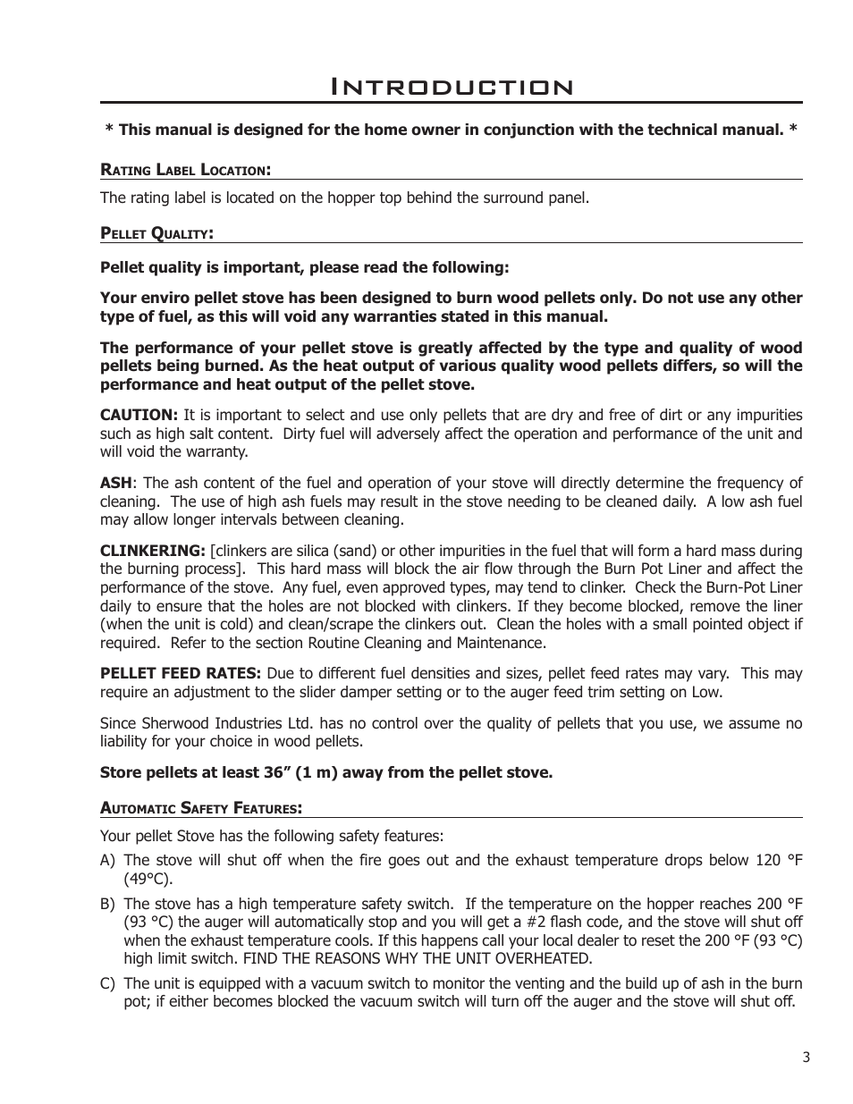 Introduction | Enviro C-10969 User Manual | Page 3 / 12