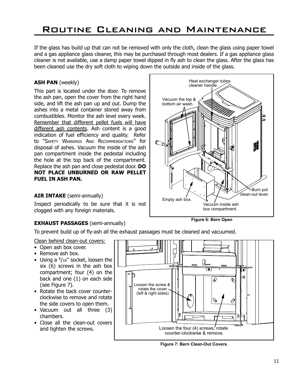 Routine cleaning and maintenance | Enviro C-10984 User Manual | Page 11 / 14