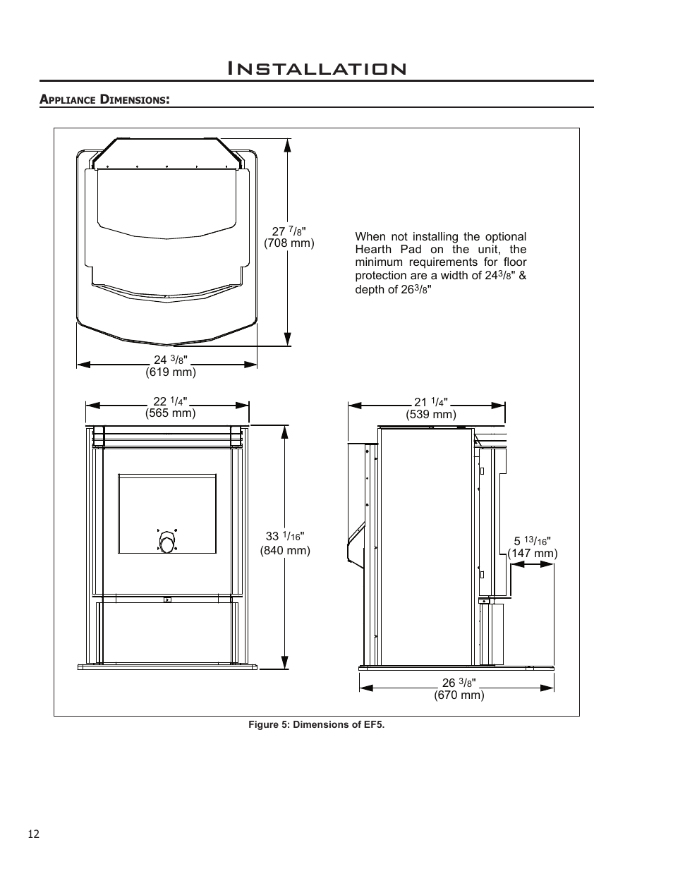 Installation | Enviro C-11023 User Manual | Page 12 / 36